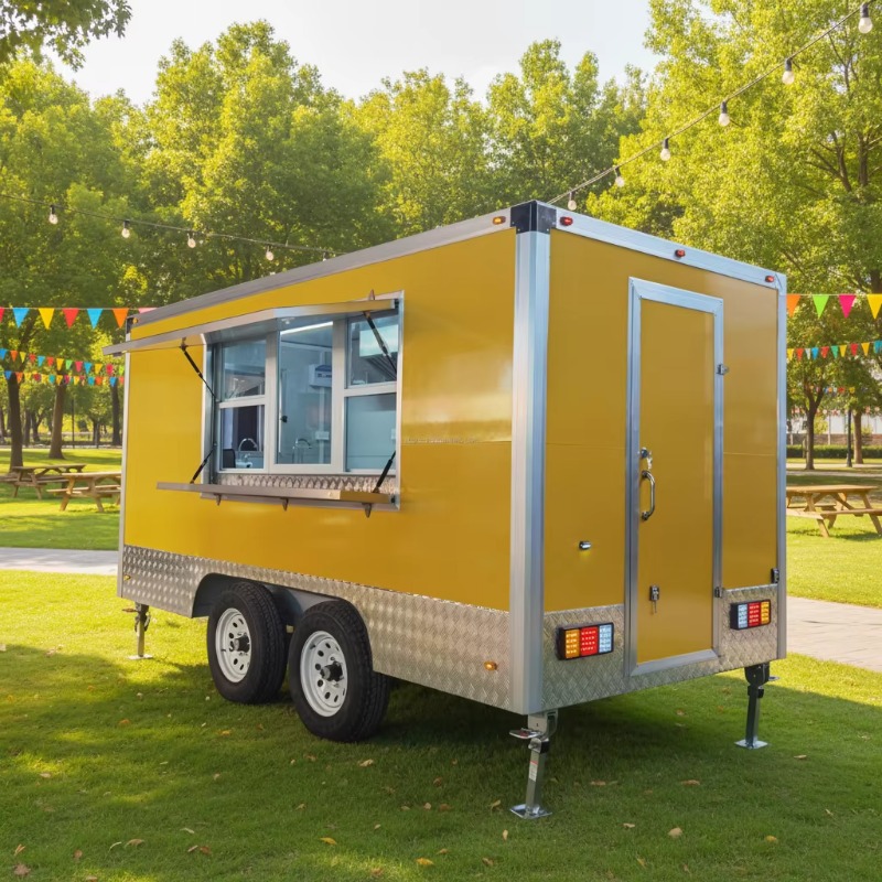 Coffee Van Equipment - Yiyecek Arabası, Küçük Hamburger Kahve Kamyonu,