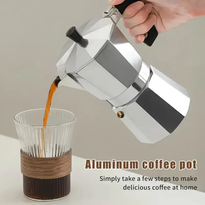 Klasik Alüminyum Moka Pot 50-3 - Coffee Equipment For Camping incelemesi ve fiyatı